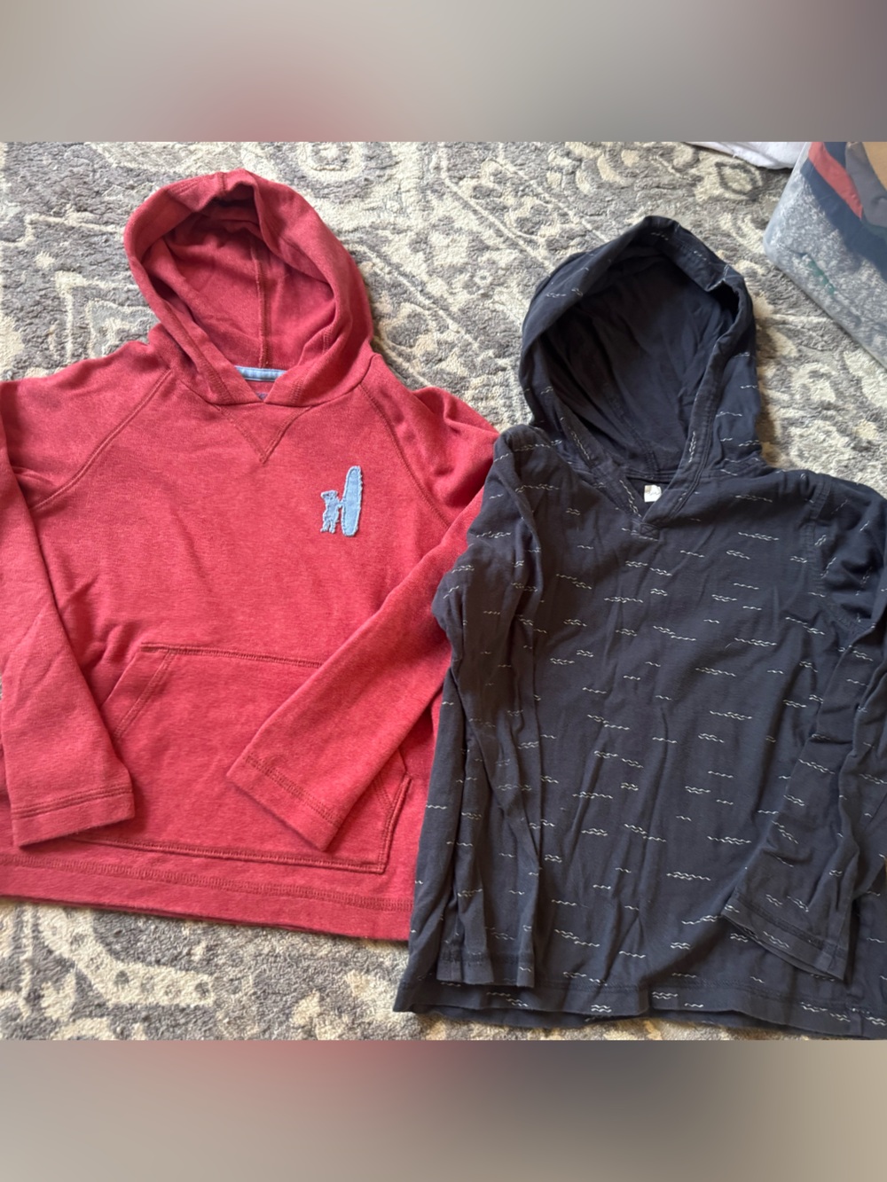 johnnie-O and Tea Kids Hooded Sweatshirt with Embroidered Logo